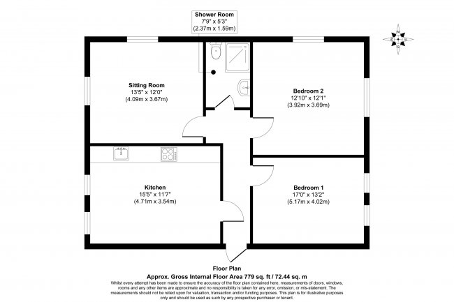 Flat 12, 22 Montpellier Crescent, Wallasey, CH45 9AB 9