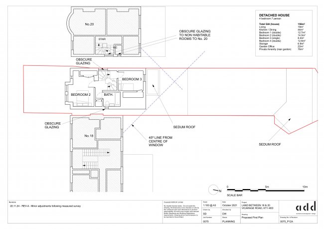 Land Between 18-20 Vicarage Road, Hampton Wick, London KT1 4ED 4