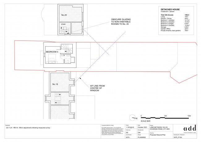Land Between 18-20 Vicarage Road, Hampton Wick, London KT1 4ED 4
