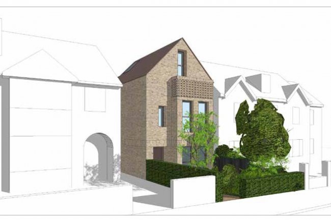 Land Between 18-20 Vicarage Road, Hampton Wick, London KT1 4ED 4