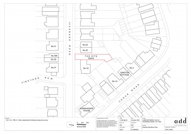Land Between 18-20 Vicarage Road, Hampton Wick, London KT1 4ED 4