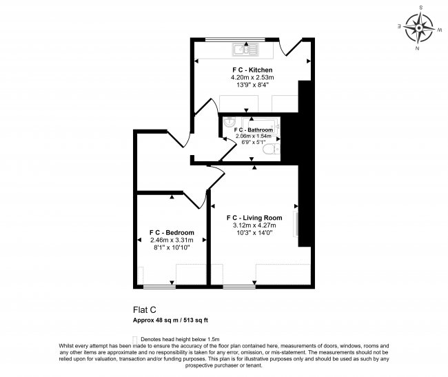 Flats A, B & C, 37 Diamond Street, Saltburn-by-the-Sea, North Yorkshire, TS12 1EB 1