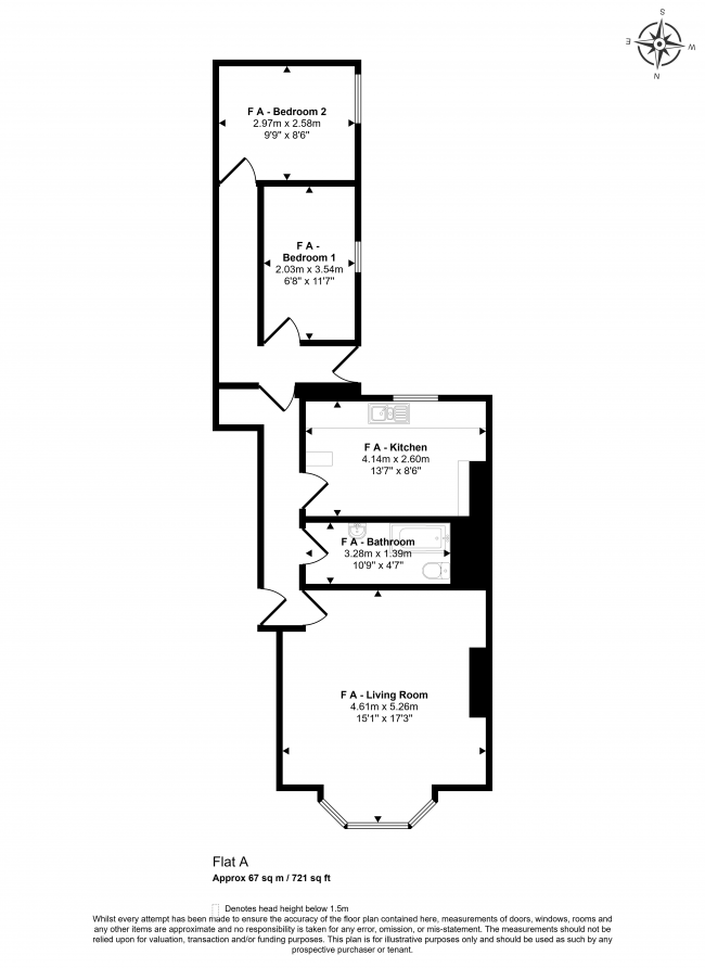 Flats A, B & C, 37 Diamond Street, Saltburn-by-the-Sea, North Yorkshire, TS12 1EB 1