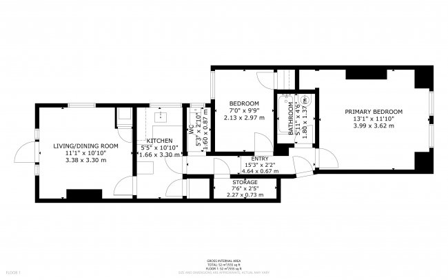 Flat 1, 92 Bollo Lane, Chiswick, London, W4 5LX 4