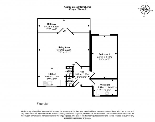 Flat 14, Atholl Court & Garden, Kingsway Gardens, Andover, SP10 4BB 7
