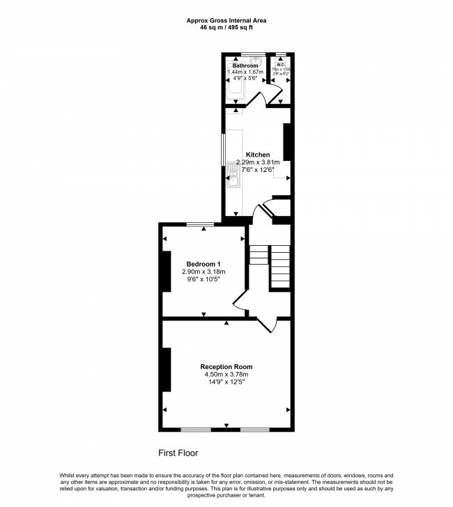 Flat B, 130 Poplar Road, Herne Hill, London, SE24 0BP 3