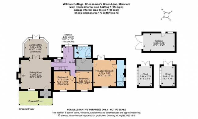 Willows Cottage, Cheesemans Green Lane, Ashford TN25 7HY 1