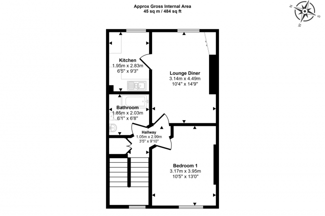 Flat C, 7 Ariel Road, West Hampstead, London NW6 2DX 3
