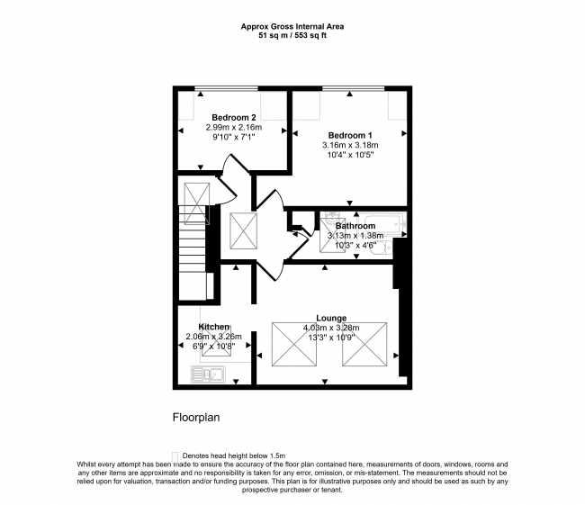 Flat E, 141 Holland Road, London W14 8AS 6
