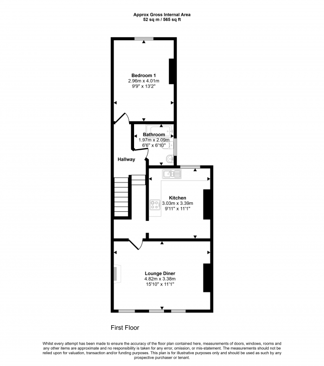 Flat B, 73 Effingham Road, Lee, London, SE12 8NT 10
