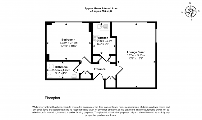 Flat 14, Coniston Court, Kendal Street, St George Fields, Paddington, London, W2 2AN 2