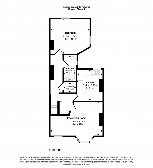 First Floor Flat, 73 Ling Road, London E16 4AW 1