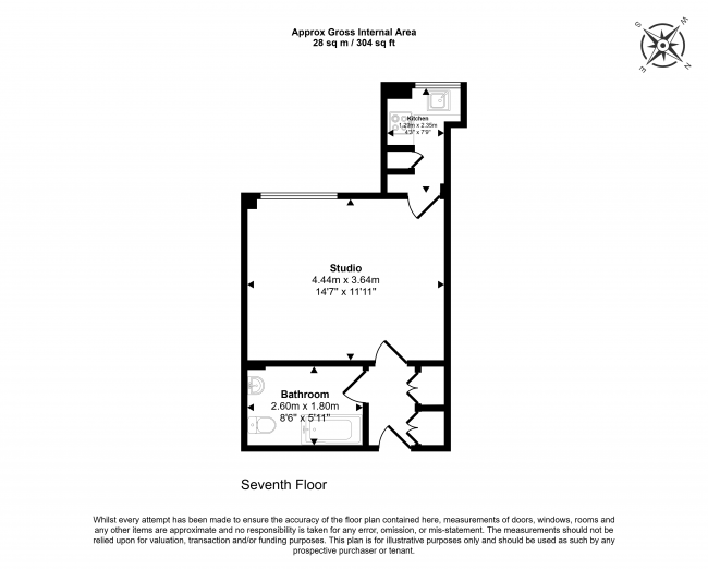 Flat 96 Forset Court, Edgware Road, Paddington, London, W2 2RF 4