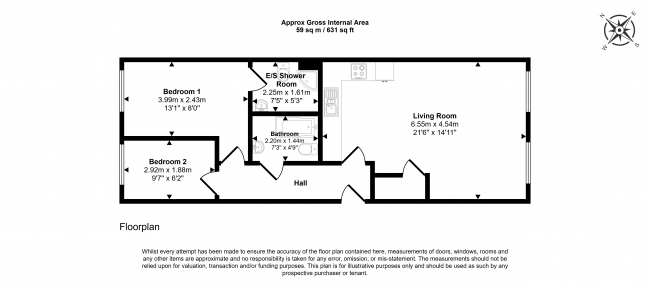 Apartment 6, 20-22 Mill Street, Bradford, BD1 4AB 8
