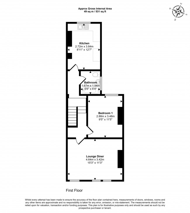 Flat B, 28 Bolton Road, Stratford, London, E15 4JY 6