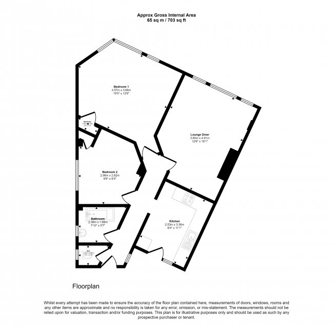 Flat 22 Selwyn Court, Blackheath Village, London, SE3 9SZ 3
