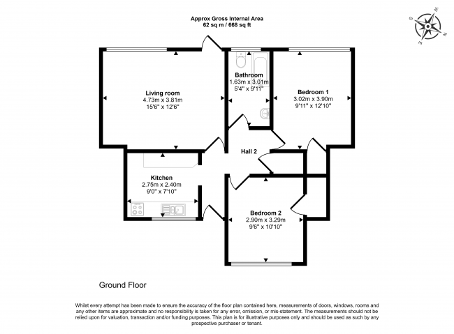 Flat 5, The Firs, Bath Road, Reading, RG1 6HN 1