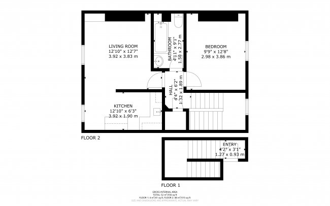 Flat C, 276 Amhurst Road, Stoke Newington, London, N16 7UP 3