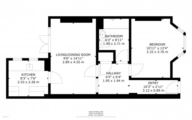 Flat D, 83 Landor Road, Clapham, London, SW9 9RT 1