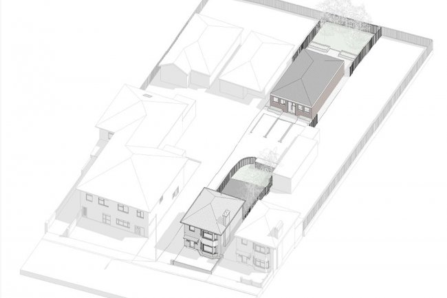 Land adjoining 208 Columbia Road, Ensbury Park, Bournemouth BH10 4DS