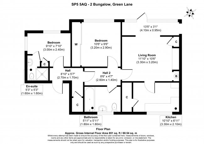 1 & 2 Bungalow, Green Lane, Ashmore, Salisbury, Dorset, SP5 5AQ 1