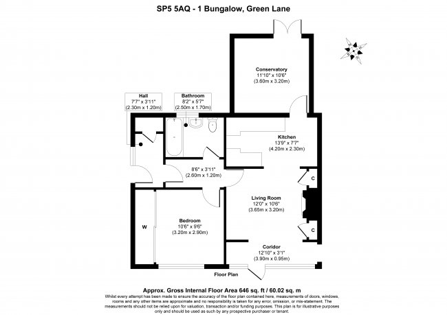 1 & 2 Bungalow, Green Lane, Ashmore, Salisbury, Dorset, SP5 5AQ 1
