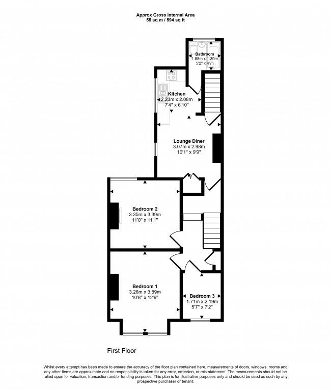 62 Oaklands Road, Hanwell, London, W7 2DU 1