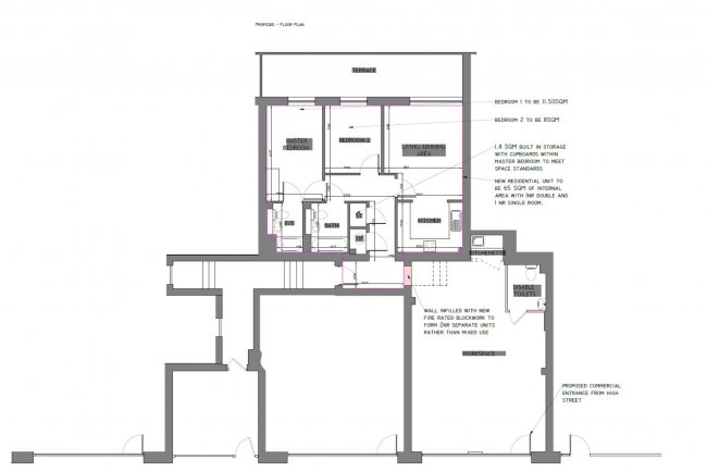 Flat 40, The Lock Building, 72 High Street, London, E15 2QB 2