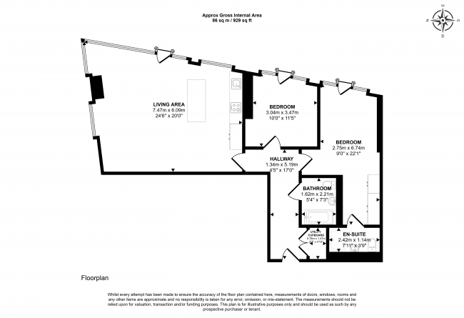 Flat B2308, Deansgate Square,  9 Owen Street Manchester, M15 4UD 1