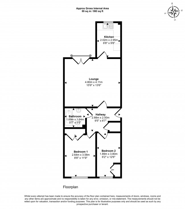 Flat 10, Pavilion Court, 10 Toward Road, Sunderland, Tyne And Wear, SR1 2QW 4
