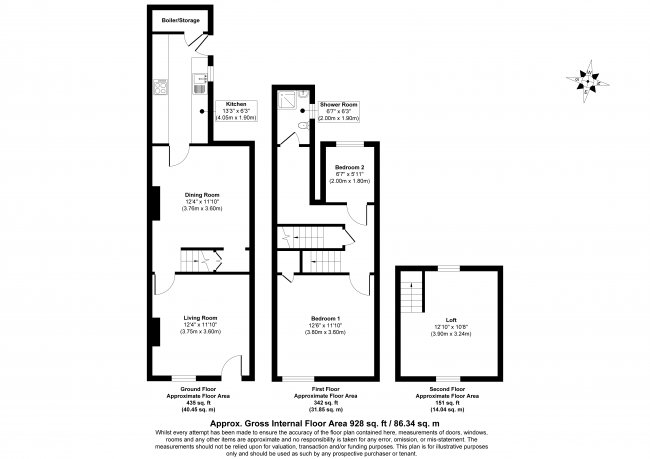 23 Rhodes Cottages, Clowne, Chesterfield, Derbyshire, S43 4LZ 2