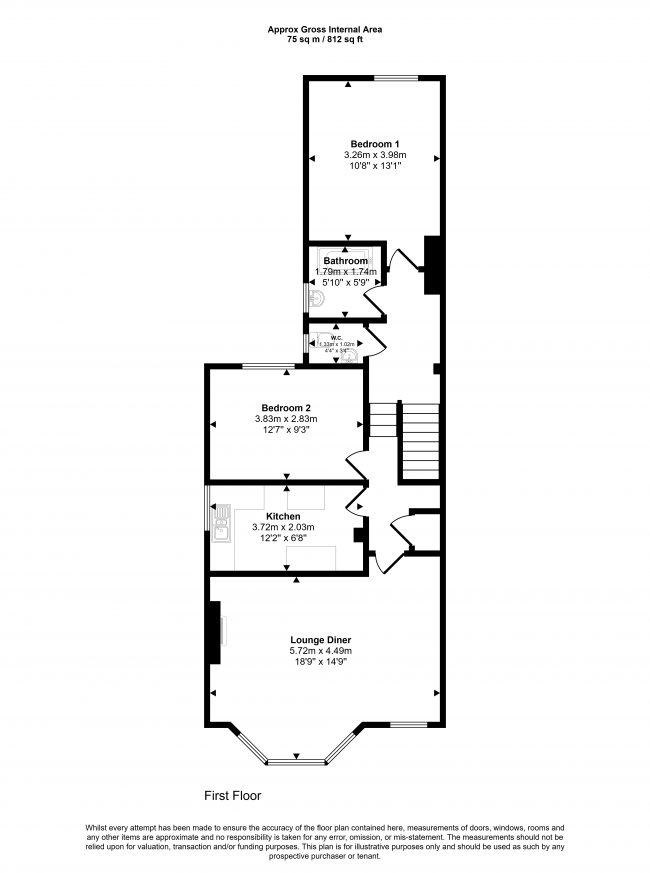Flat B, 54 Mount Pleasant Road, Hither Green, London, SE13 6RQ 10