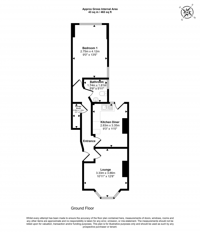 Ground Floor Flat, 53 Carnarvon Road, Leyton, E10 6DW 7