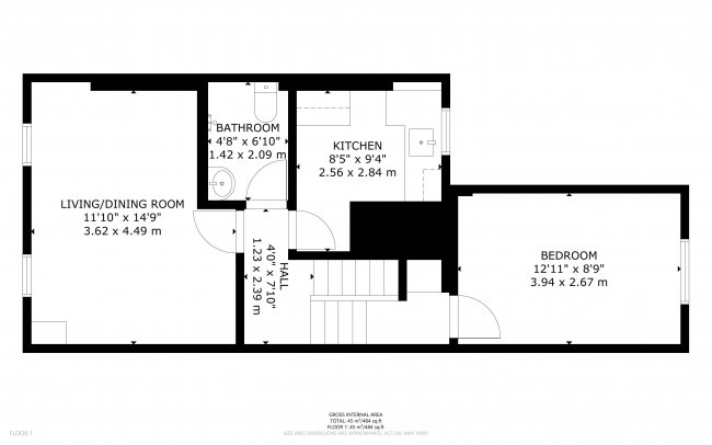 Flat B, 58 Leswin Road, Stoke Newington, London, N16 7NH 6