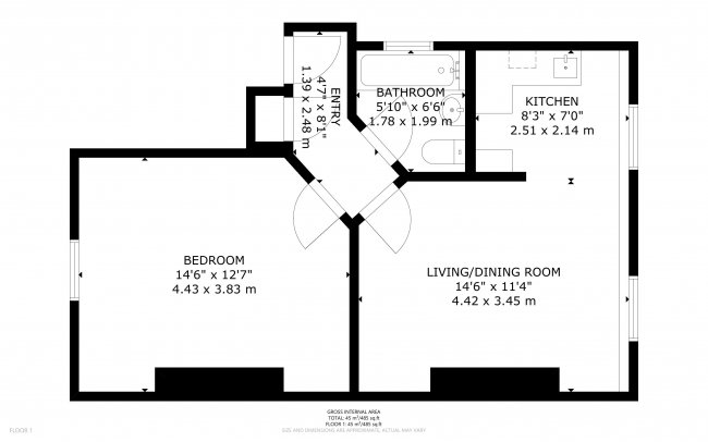 Flat C, 79 Richmond Road, Hackney, London, E8 3AA 1