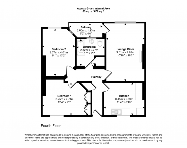 Flat 34, Winterbourne House, Portland Road, London, W11 4LS 2