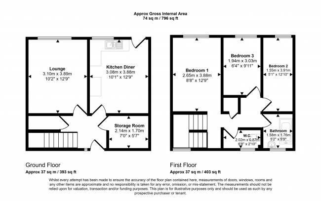 7 Miniott Walk, Hemlington, Cleveland, TS8 9NA 9