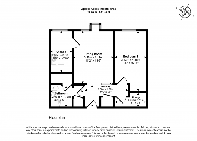 Flat 86, Benwell Close, Benwell Grange, Newcastle Upon Tyne, NE15 6RZ 5