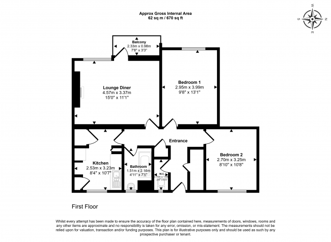 5 Hartswood House, Streatham Hill, London, SW2 4AS 2