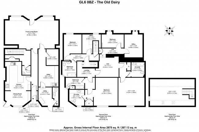 The Old Dairy, Market Street, Nailsworth, Gloucestershire GL6 0BZ, Wortley Villa, Bath Road, Nailsworth, Gloucestershire GL6 0HH, 65 Churchill Road, Nailsworth, Gloucestershire GL6 0DE 64
