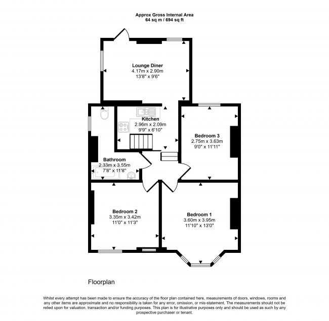First Floor Flat, 1 Frith Road, Leyton, London E11 4EX 10