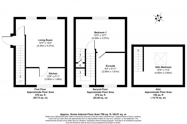 Flat 3, The Old Mill, Northgate, Chichester, PO19 1BP 9