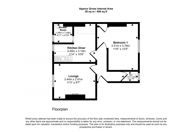 24 Warwick Chambers, Pater Street, Kensington, London, W8 6EN 3