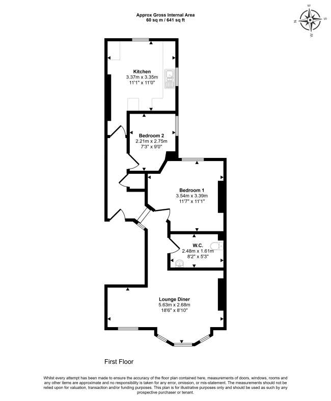Flat B, 23 Morat Street, Stockwell, London, SW9 0RJ 2