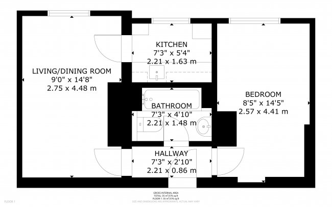 Flat 11, Block H, Peabody Estate, Rodney Road, Walworth, London, SE17 1BN 6