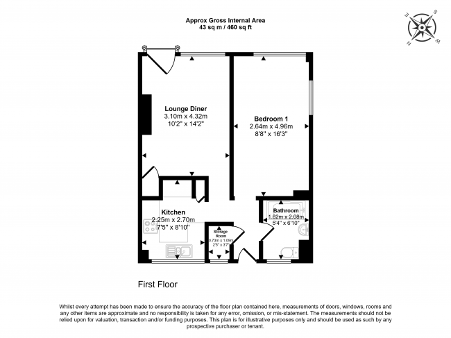 Flat 5, Dartmouth House, Elmwood Road, Croydon, CR0 2SL 6