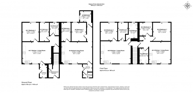 44, 44a, 44b and 44c Hallam Road, New Ollerton, Newmarket, NG22 9TL 2