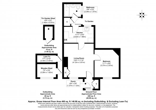 11 Woodlands Bungalows, Chippenham, Wiltshire, SN14 0HJ 9