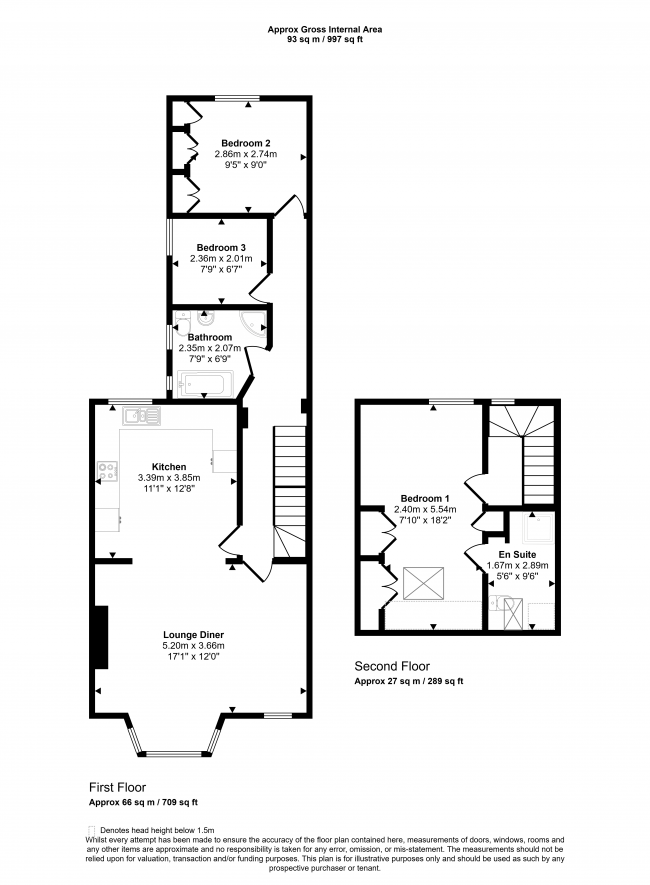 First Floor Flat, 28 Third Avenue, Acton, London, W3 7RT 1