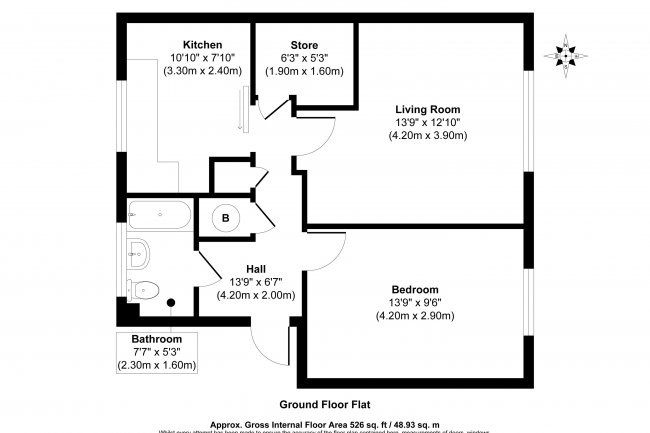 Flat 45 Pound Close, Lyneham, Chippenham, Wiltshire, SN15 4PJ 1
